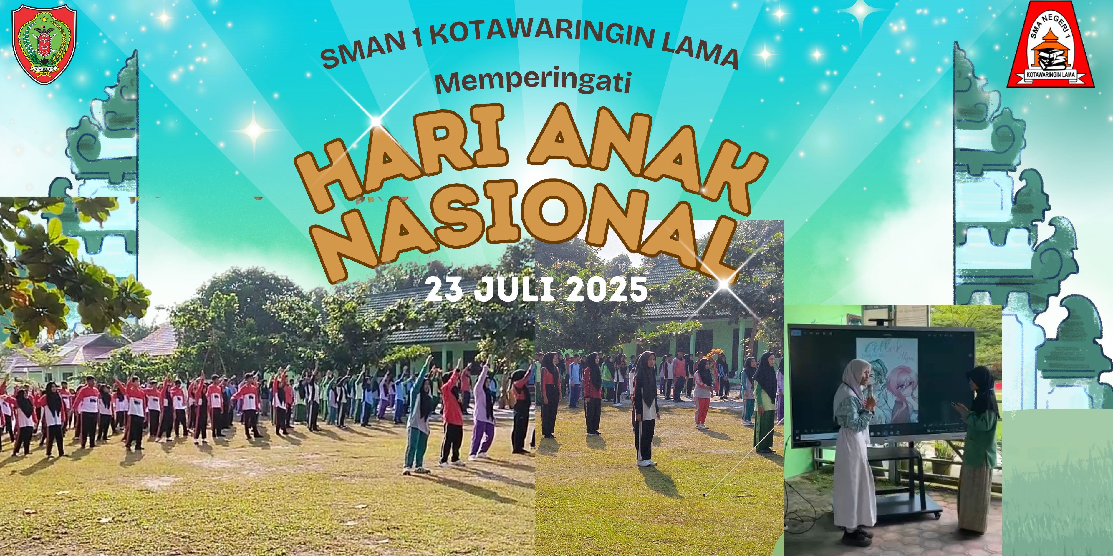 Berita Peringatan Hari Anak Nasional 2025 di SMAN 1 Kotawaringin Lama